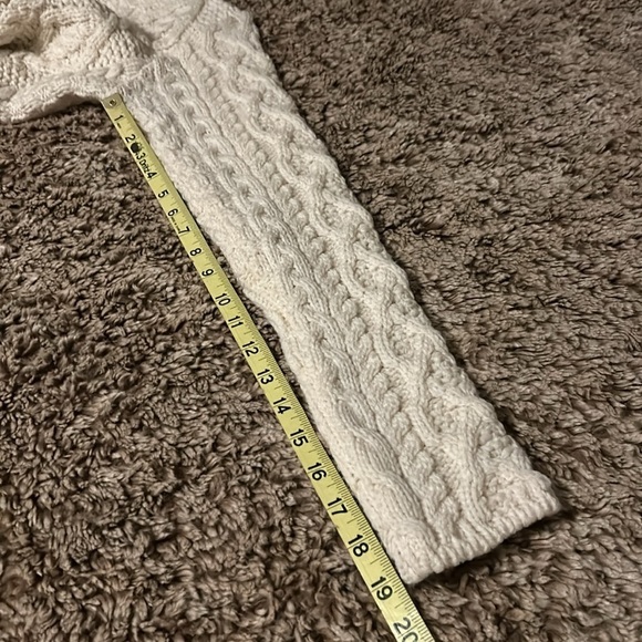 Irelandseye 100% Merino Wool Cable knit sweater size M - Picture 12 of 12
